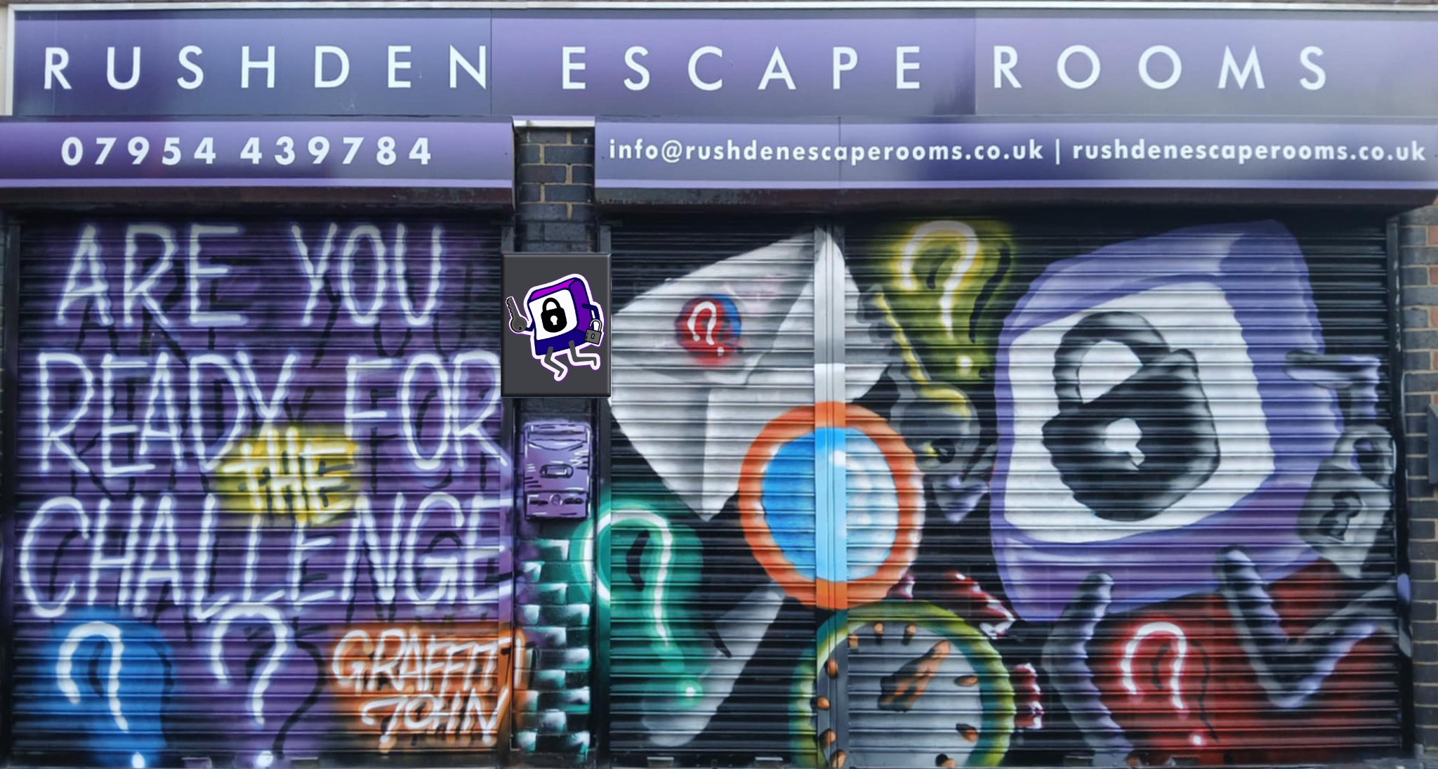 Welcome to the Rushden Escape Rooms